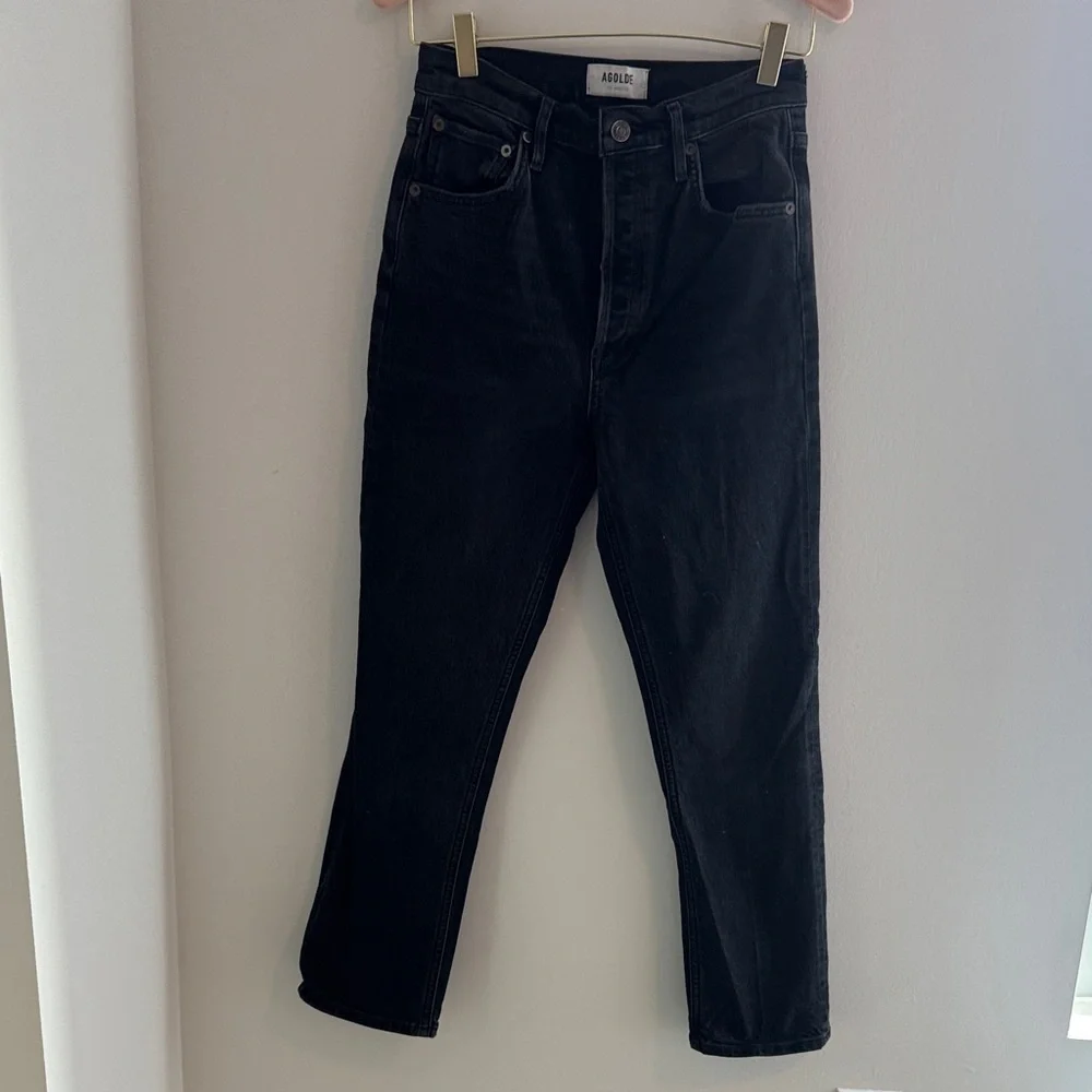 AGOLDE Riley High-Rise Straight Women's Jeans - Picture 5 of 6